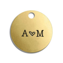Load image into Gallery viewer, Initials Keychain