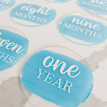 Load image into Gallery viewer, Monthly Baby Milestone Discs