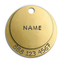 Load image into Gallery viewer, Double Layer Tag (with number)