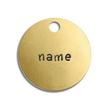 Load image into Gallery viewer, Small Tag - Gold Colour