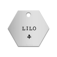 Load image into Gallery viewer, Hexagon Tag