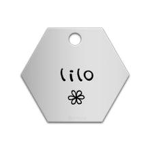 Load image into Gallery viewer, Hexagon Tag