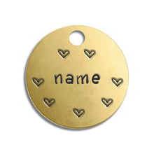 Load image into Gallery viewer, Themed Small Tag - Gold Colour