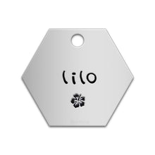 Load image into Gallery viewer, Hexagon Tag