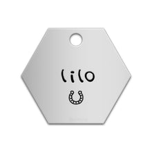 Load image into Gallery viewer, Hexagon Tag