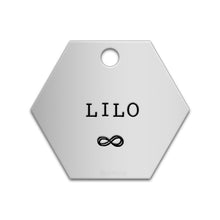 Load image into Gallery viewer, Hexagon Tag