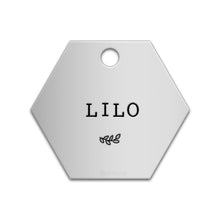 Load image into Gallery viewer, Hexagon Tag