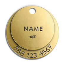 Load image into Gallery viewer, Double Layer Tag (with number)