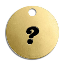 Load image into Gallery viewer, Themed Large Tag - Gold Colour