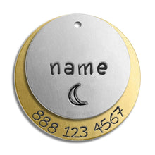 Load image into Gallery viewer, Double Layer Tag (with number)