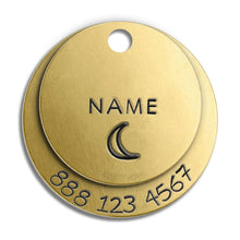 Load image into Gallery viewer, Double Layer Tag (with number)