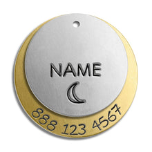 Load image into Gallery viewer, Double Layer Tag (with number)