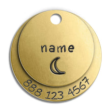 Load image into Gallery viewer, Double Layer Tag (with number)