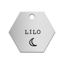 Load image into Gallery viewer, Hexagon Tag