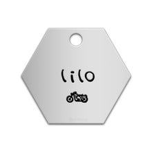 Load image into Gallery viewer, Hexagon Tag