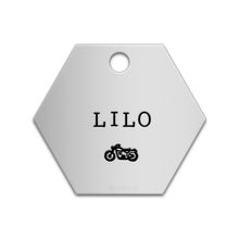 Load image into Gallery viewer, Hexagon Tag