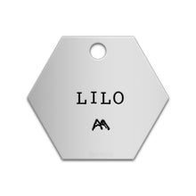 Load image into Gallery viewer, Hexagon Tag