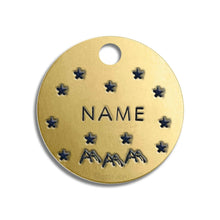 Load image into Gallery viewer, Themed Small Tag - Gold Colour