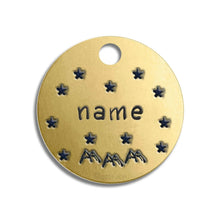 Load image into Gallery viewer, Themed Small Tag - Gold Colour