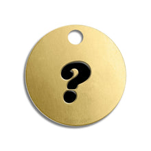 Load image into Gallery viewer, Themed Small Tag - Gold Colour