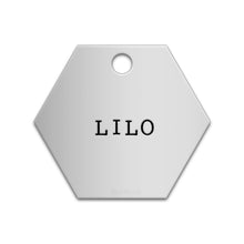 Load image into Gallery viewer, Hexagon Tag