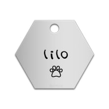 Load image into Gallery viewer, Hexagon Tag
