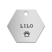 Load image into Gallery viewer, Hexagon Tag