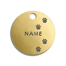 Load image into Gallery viewer, Themed Small Tag - Gold Colour