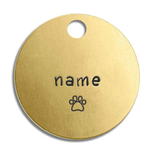 Load image into Gallery viewer, Large Tag - Gold Colour