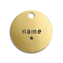Load image into Gallery viewer, Small Tag - Gold Colour