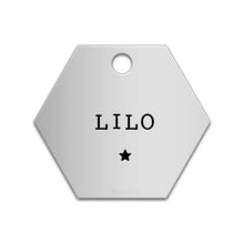 Load image into Gallery viewer, Hexagon Tag