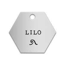 Load image into Gallery viewer, Hexagon Tag