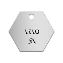 Load image into Gallery viewer, Hexagon Tag