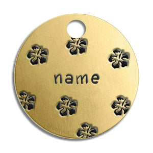 Themed Large Tag - Gold Colour