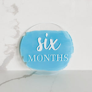 Monthly Baby Milestone Discs