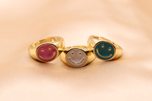 Golden Smile Ring