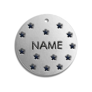 Themed Small Tag - Silver Colour